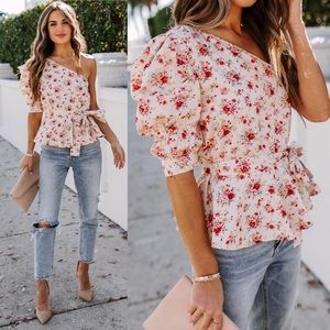 Vici Merci Bouquet One Shoulder Too